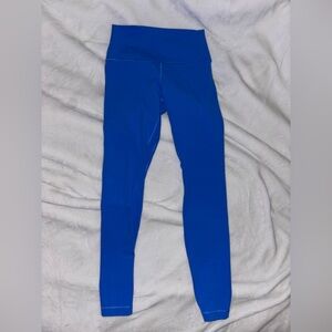 lululemon athletica Pipe Dream Blue Align Leggings
